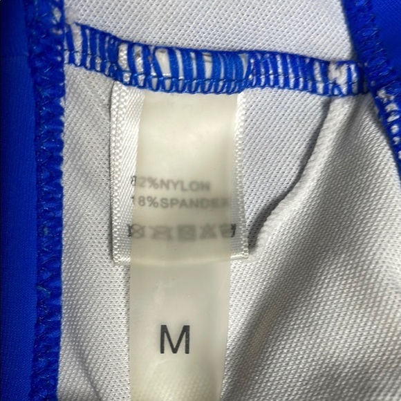 Vibrant Blue One-Piece Swimsuit - Picture 7 of 8